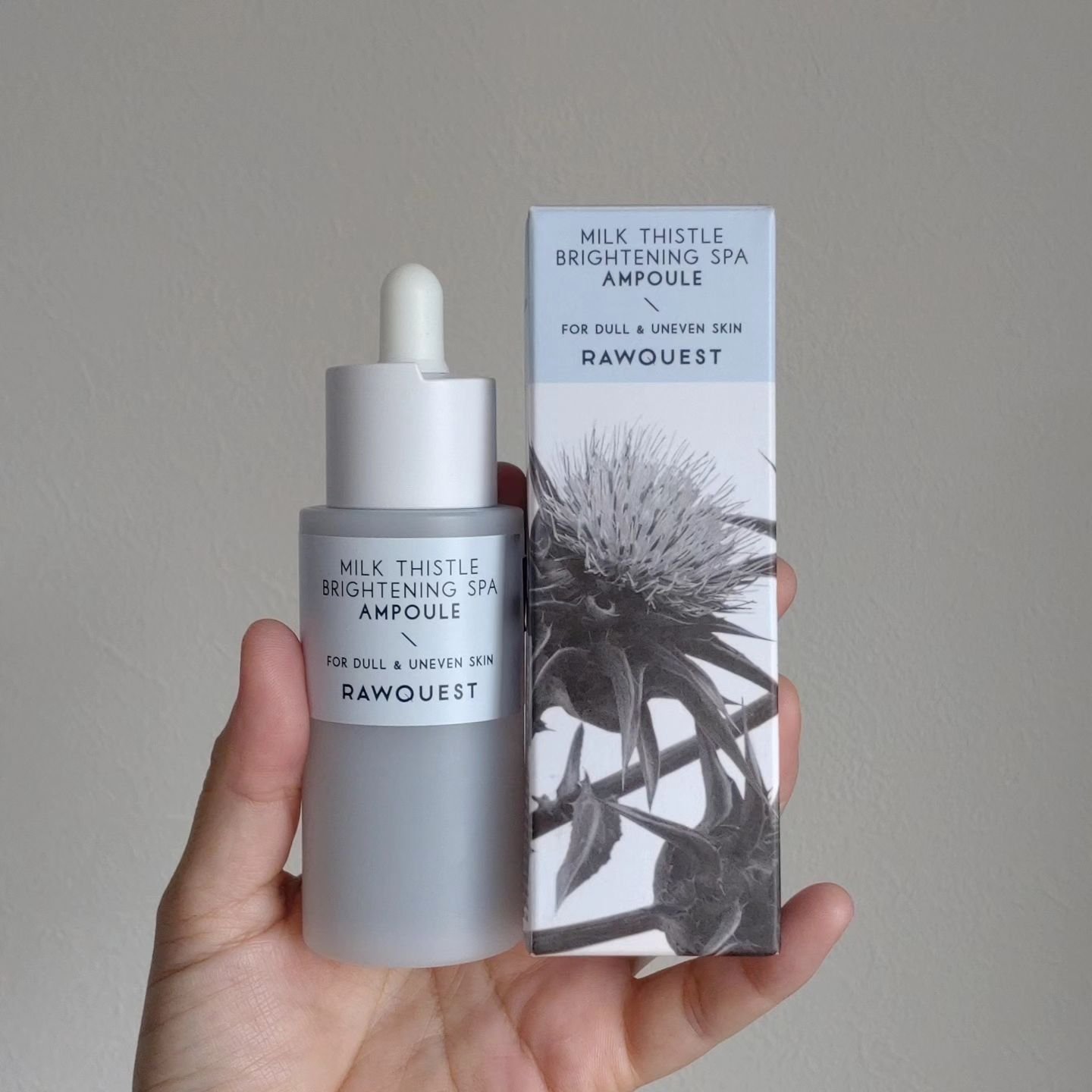 ミルクシスルブライトニングスパ アンプル/RAWQUEST/美容液を使ったクチコミ（3枚目）