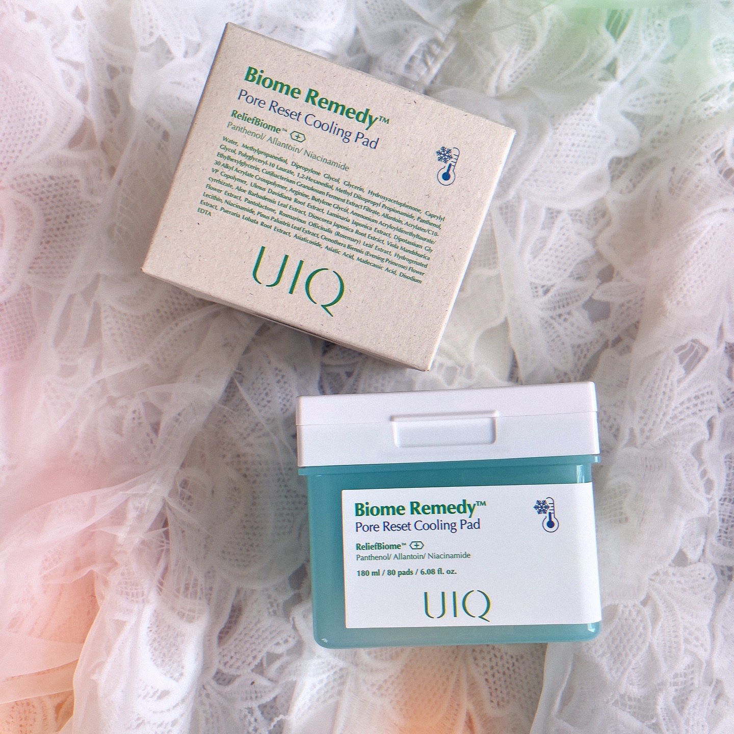 バイオームレメディポアリセットクーリングパッド/UIQ/トナーパッドを使ったクチコミ（1枚目）