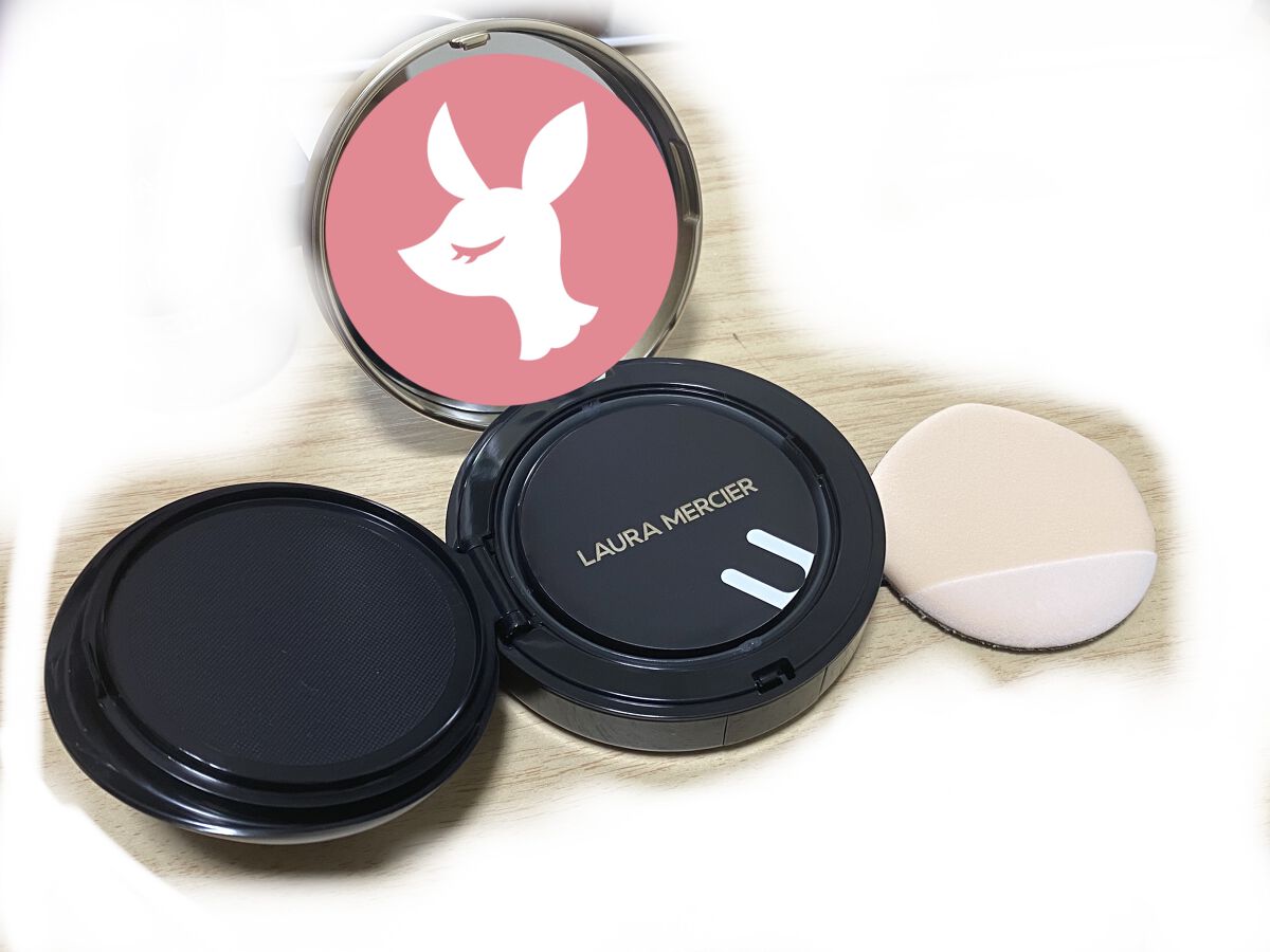 フローレス ルミエール ラディアンス パーフェクティング クッション 2W1/ローラ メルシエ/クッションファンデーションを使ったクチコミ（2枚目）