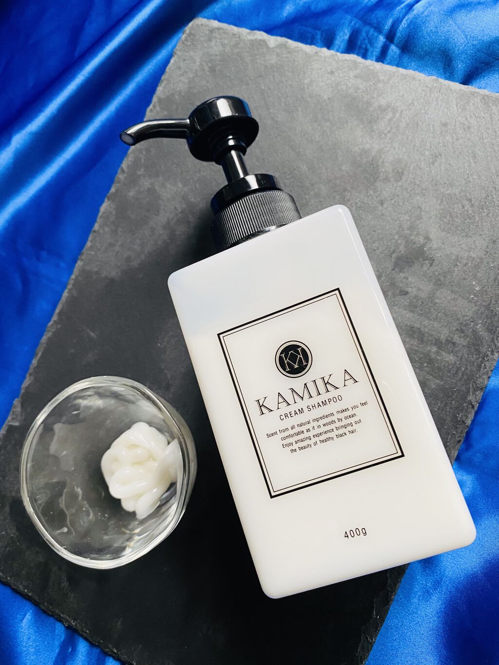 黒髪クリームシャンプー/KAMIKA/シャンプー・コンディショナーを使ったクチコミ（1枚目）