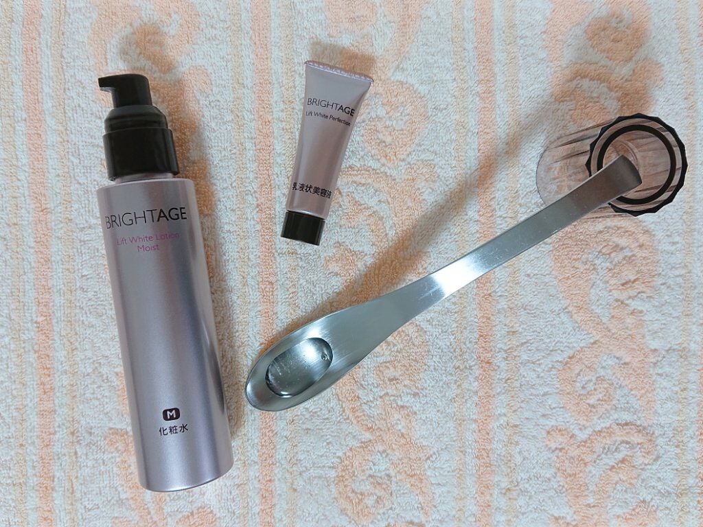 リフトホワイト ローション モイスト/BRIGHTAGE/化粧水を使ったクチコミ(2枚目)
