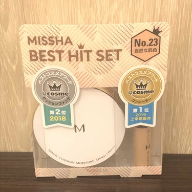 M クッション ファンデーション(モイスチャー)/MISSHA/クッションファンデーションを使ったクチコミ（1枚目）