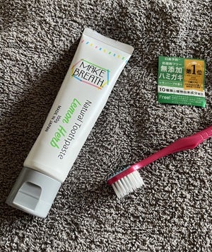 メイクブレス ハミガキ/MAKE BREATH/歯磨き粉を使ったクチコミ(1枚目)