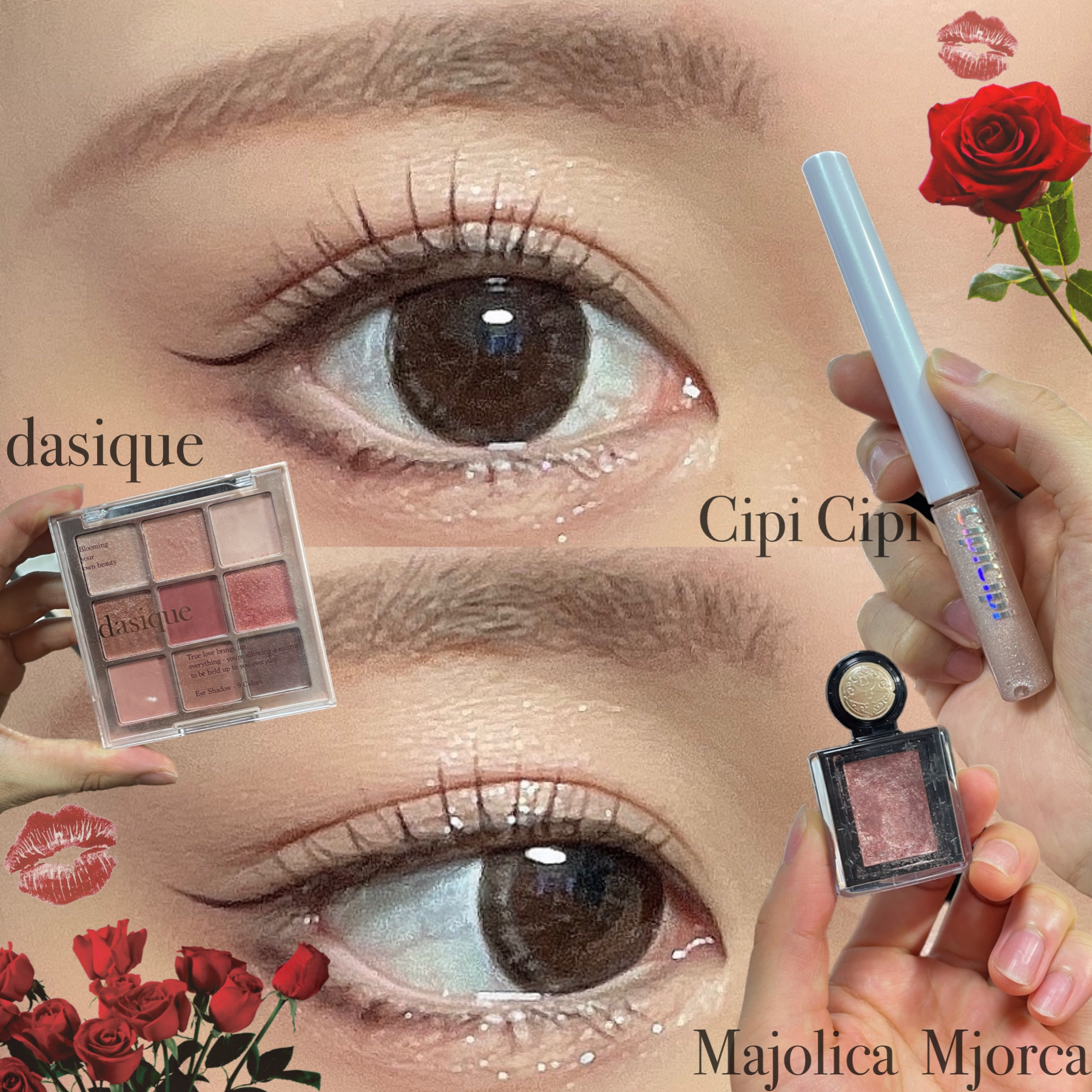 シャドーカスタマイズ (フローティング) BR324 光る角/MAJOLICA MAJORCA/単色アイシャドウを使ったクチコミ（1枚目）