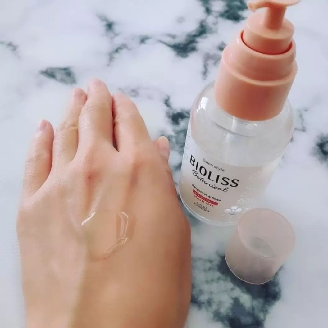 ボタニカル スムース リペア ヘアオイル/SSビオリス/ヘアオイルを使ったクチコミ(3枚目)