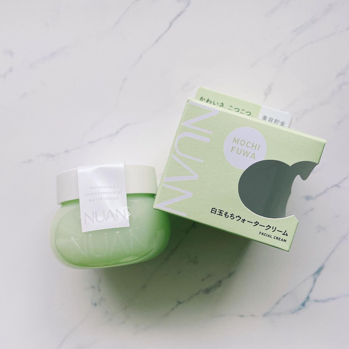 白玉もちウォータークリーム/NUAN/フェイスクリームを使ったクチコミ(1枚目)