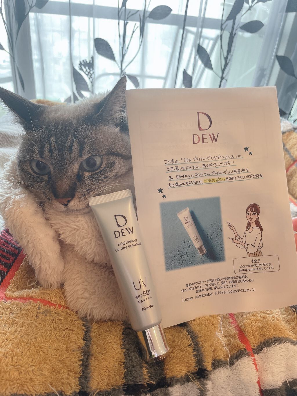 ブライトニングUVデイエッセンス/DEW/美容液を使ったクチコミ(2枚目)