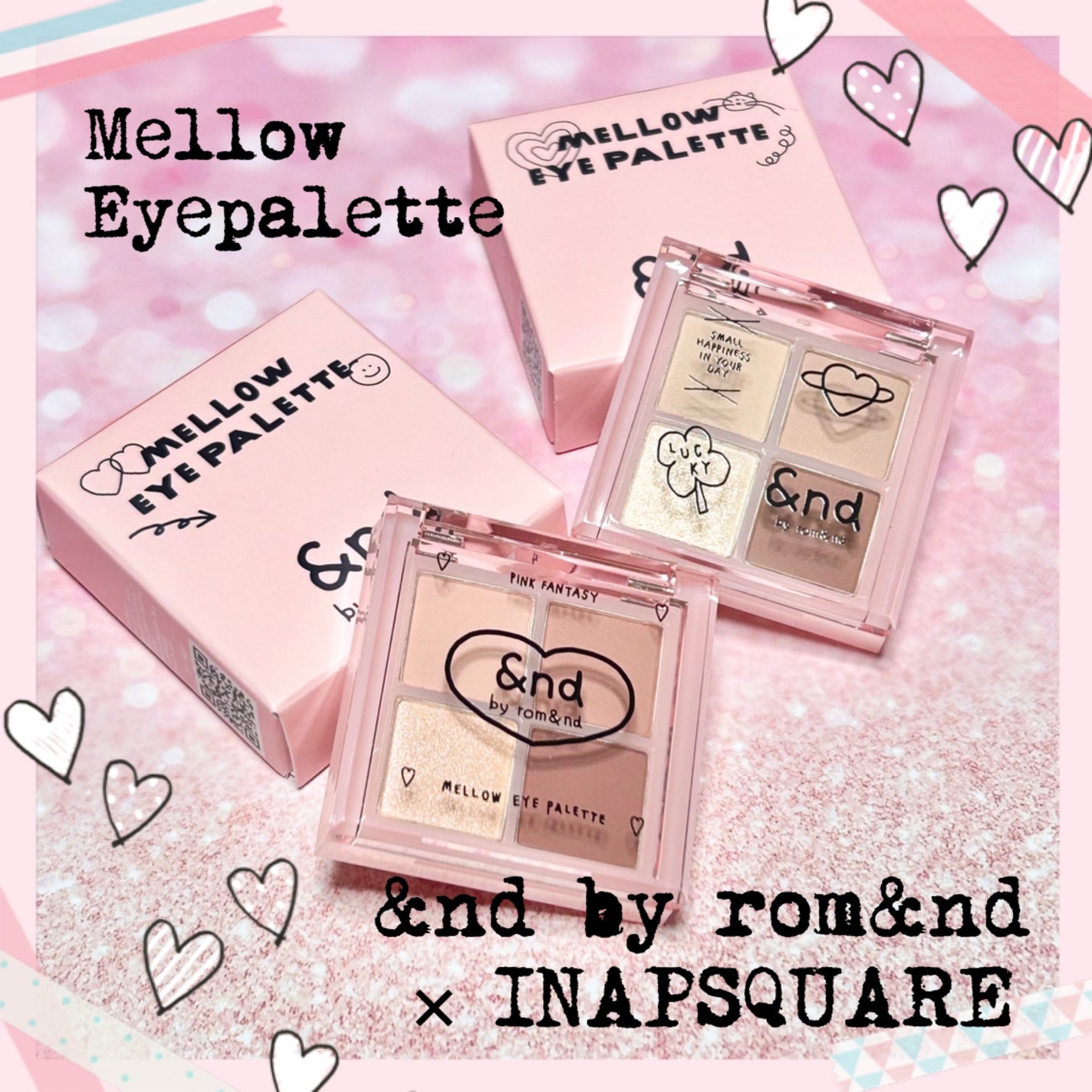 アンドバイロムアンド メロウアイパレット/&nd by rom&nd/アイシャドウパレットを使ったクチコミ(1枚目)