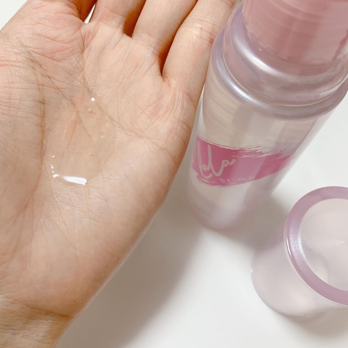 ララプリモ  モイスチャーリペアエッセンスオイルのクチコミ「パッケージがとても可愛いララプリモのヘアケアをお試しさせていただきました。

保水浸透美容の独.....」（3枚目）