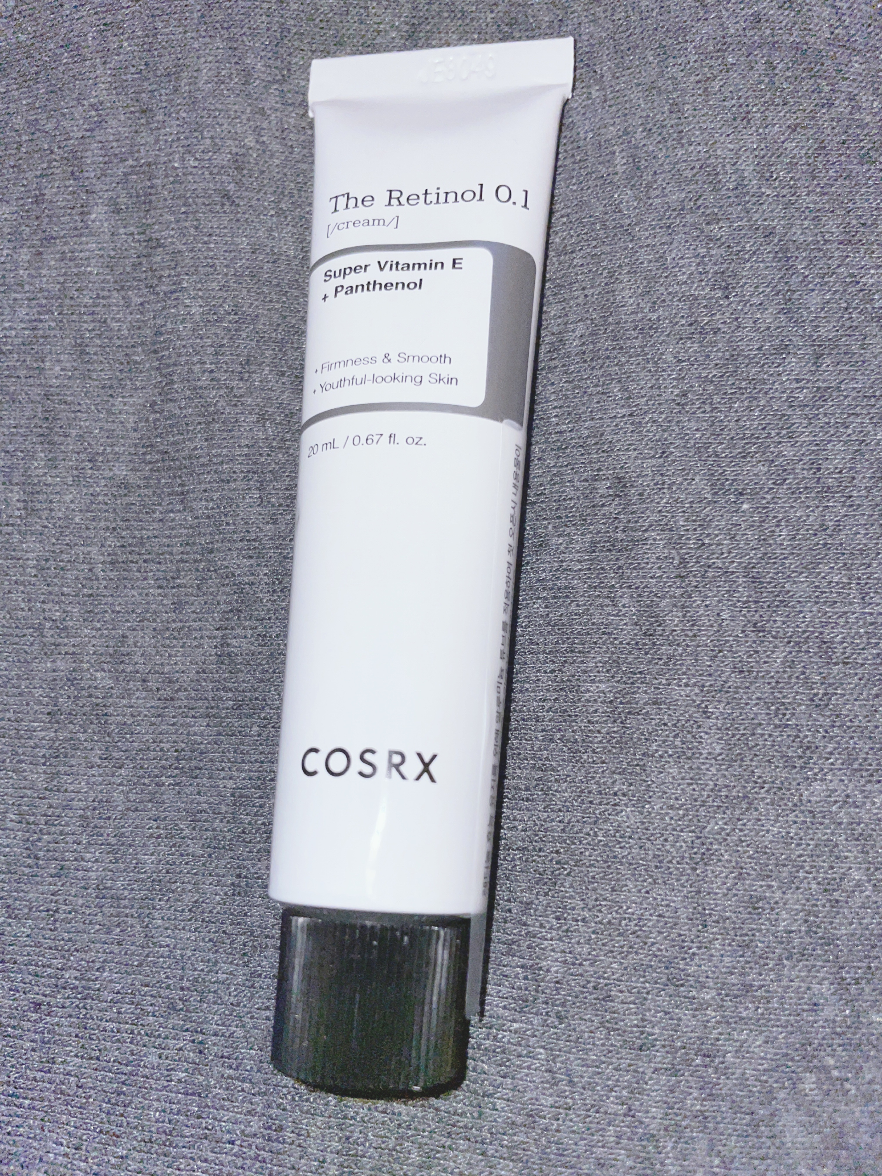 RXザ・レチノール0.1クリーム/COSRX/フェイスクリームを使ったクチコミ（1枚目）