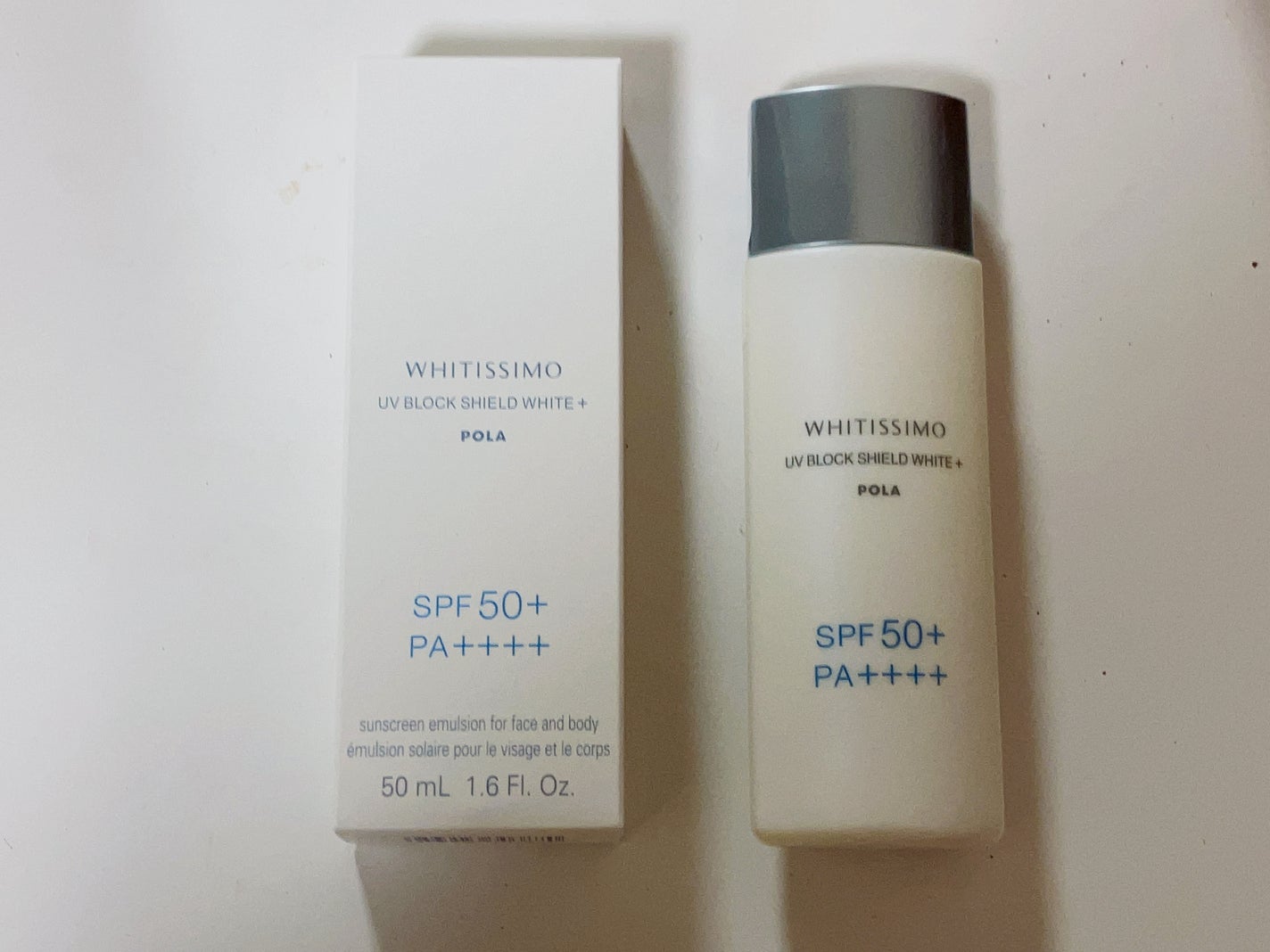 薬用UVブロックシールドホワイトプラス/ホワイティシモ/日焼け止めローションを使ったクチコミ(2枚目)