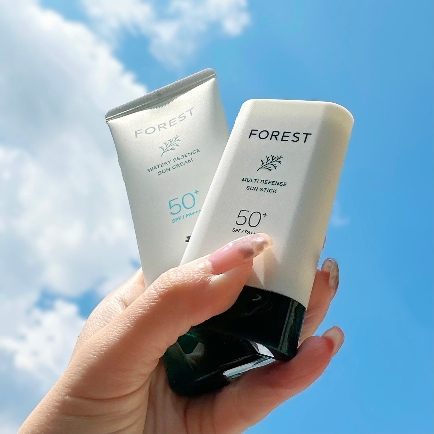 フォレスト エッセンスサンクリーム/FoRest by Greenfinger/日焼け止めローションを使ったクチコミ(1枚目)