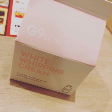 WHITE WHIPPING CREAM(ウユクリーム)/G9SKIN/化粧下地を使ったクチコミ（1枚目）