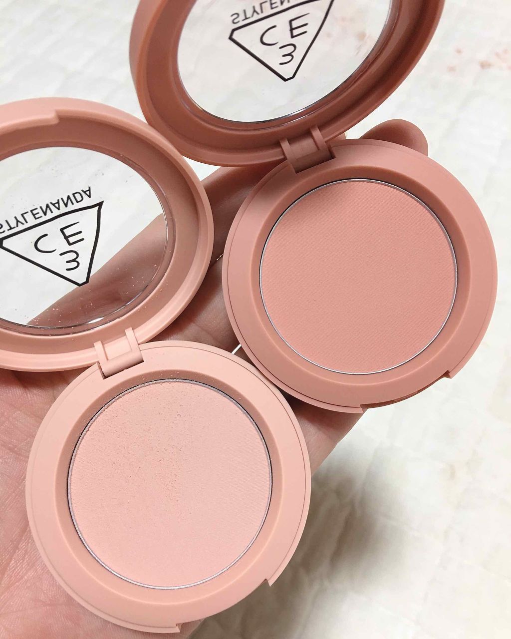 3CE フェイスブラッシュ/3CE/パウダーチークを使ったクチコミ(2枚目)