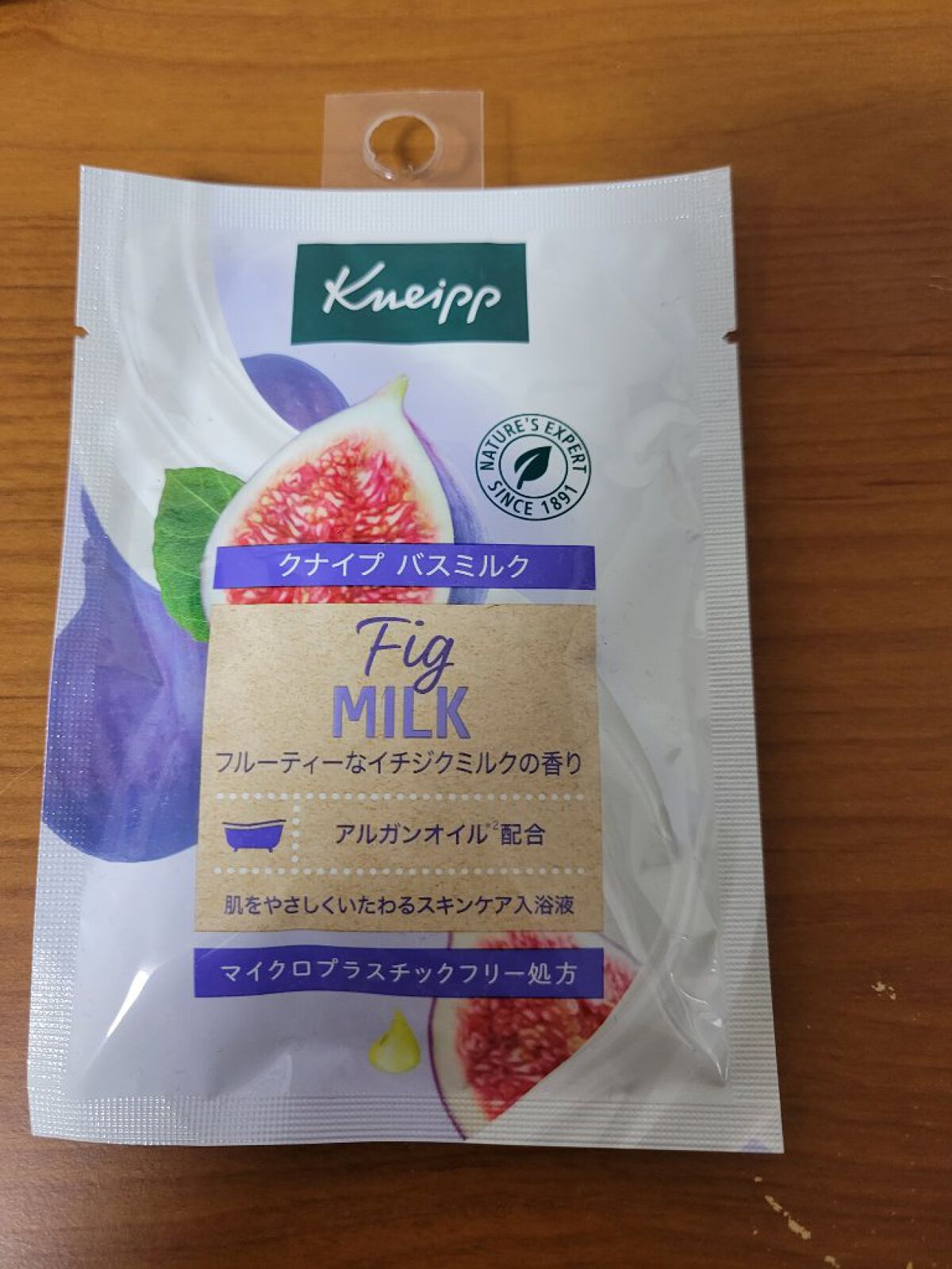 バスミルク イチジクミルクの香り 40mL/クナイプ/保湿系入浴剤を使ったクチコミ（1枚目）