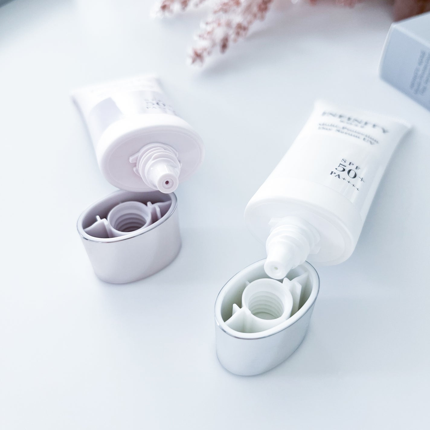 マルチプロテクション デイセラム UV/インフィニティ/日焼け止めクリームを使ったクチコミ(3枚目)