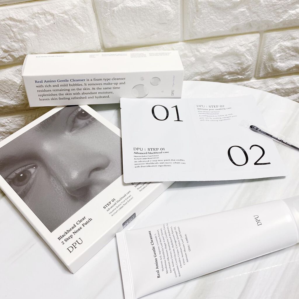 ブラックヘッドクリア2ステップノーズパッチ/DPU/シートマスク・パックを使ったクチコミ（1枚目）