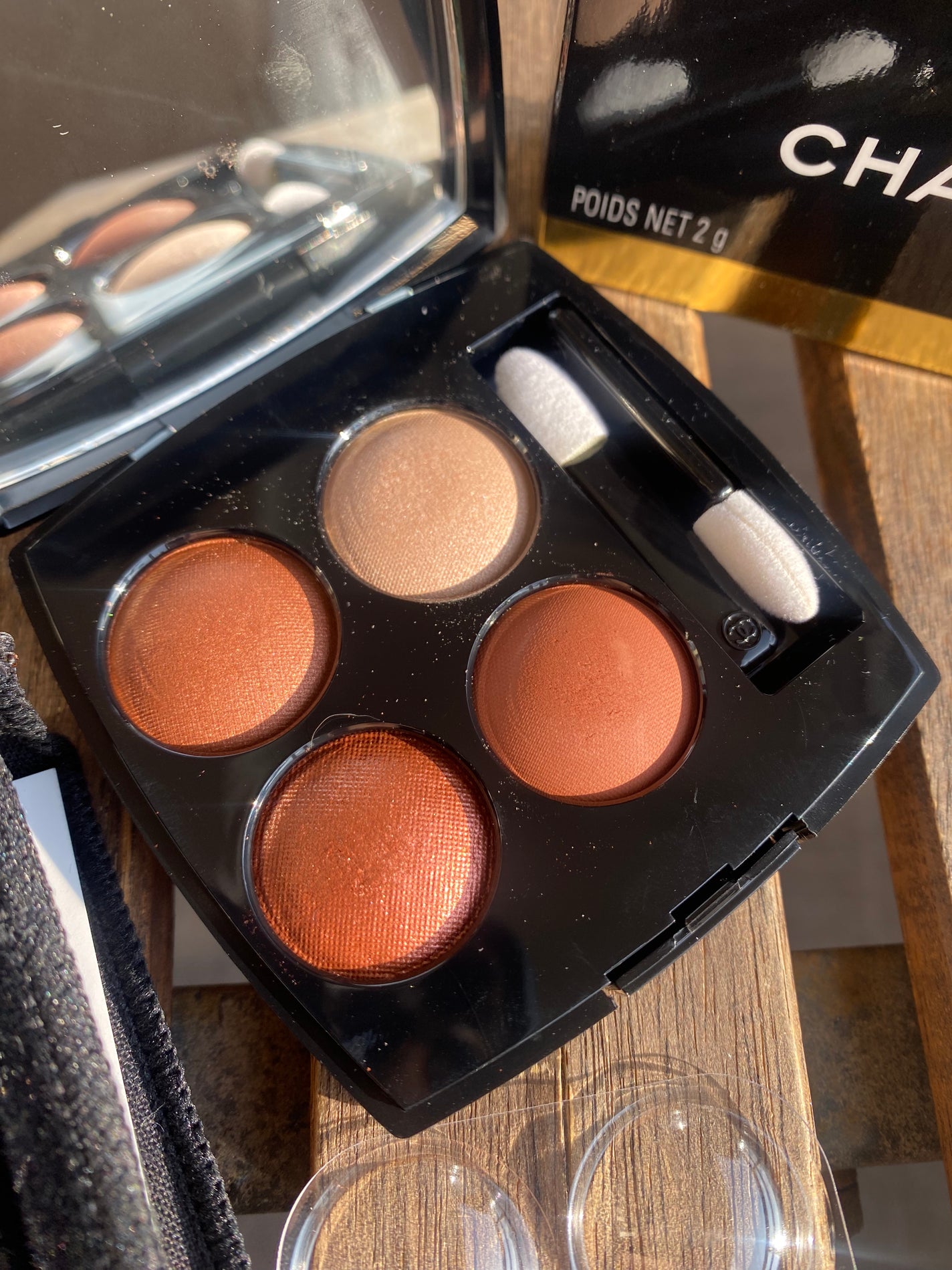 レ キャトル オンブル/CHANEL/アイシャドウパレットを使ったクチコミ(2枚目)