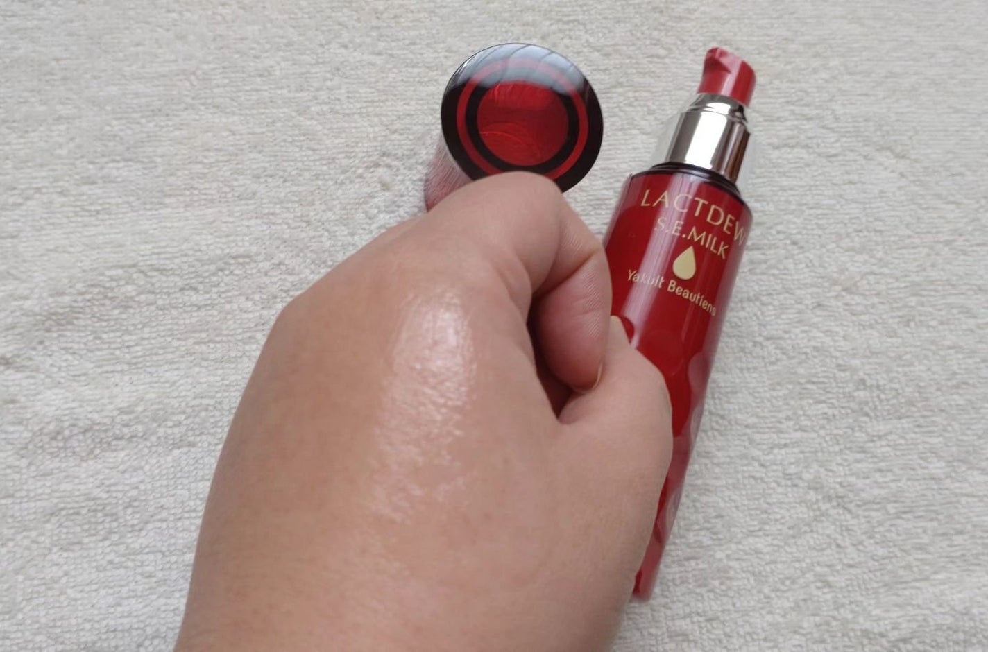 S.E.ミルク /ラクトデュウ/乳液を使ったクチコミ(9枚目)