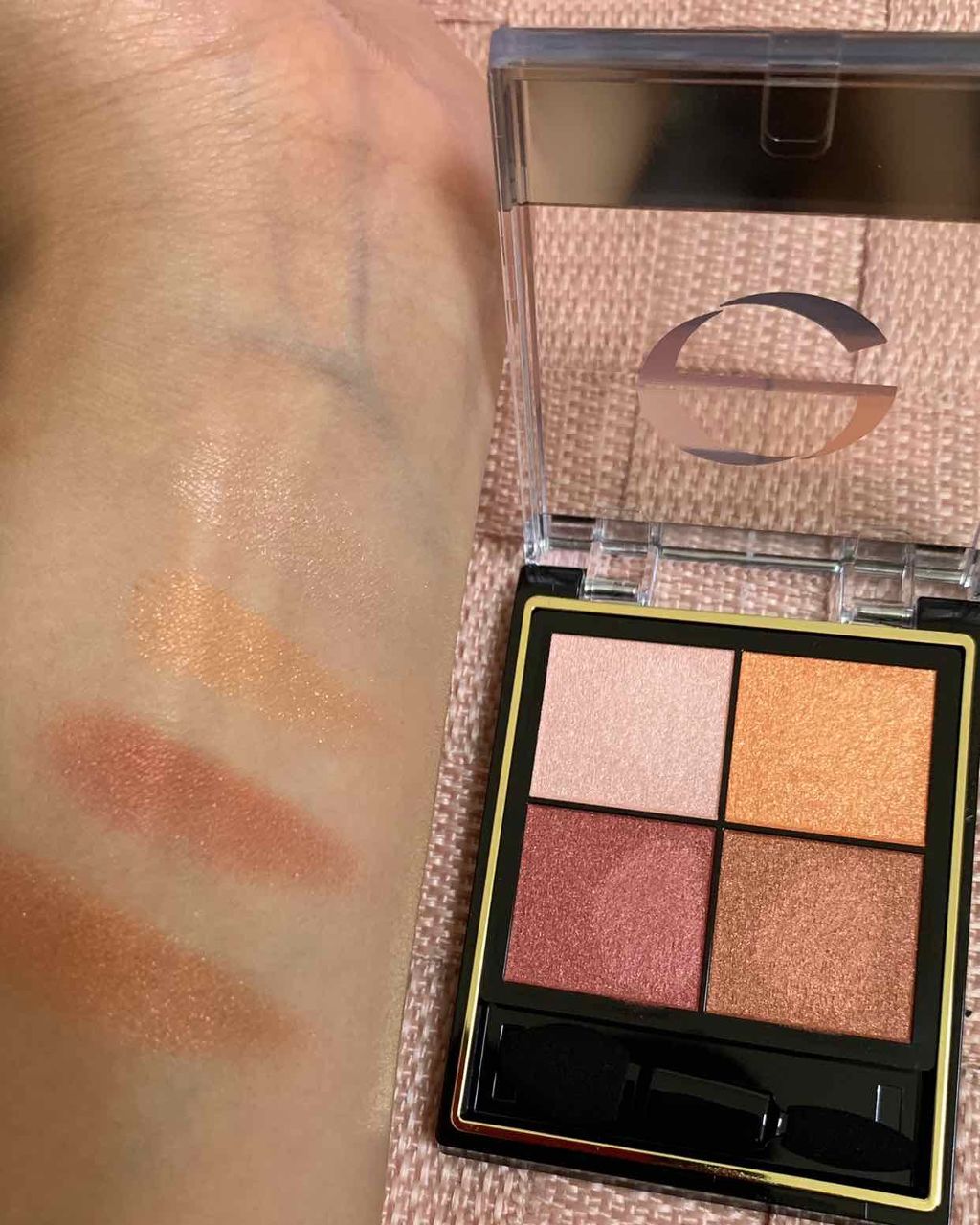 リアルクローズシャドウ/excel/アイシャドウパレットを使ったクチコミ（3枚目）