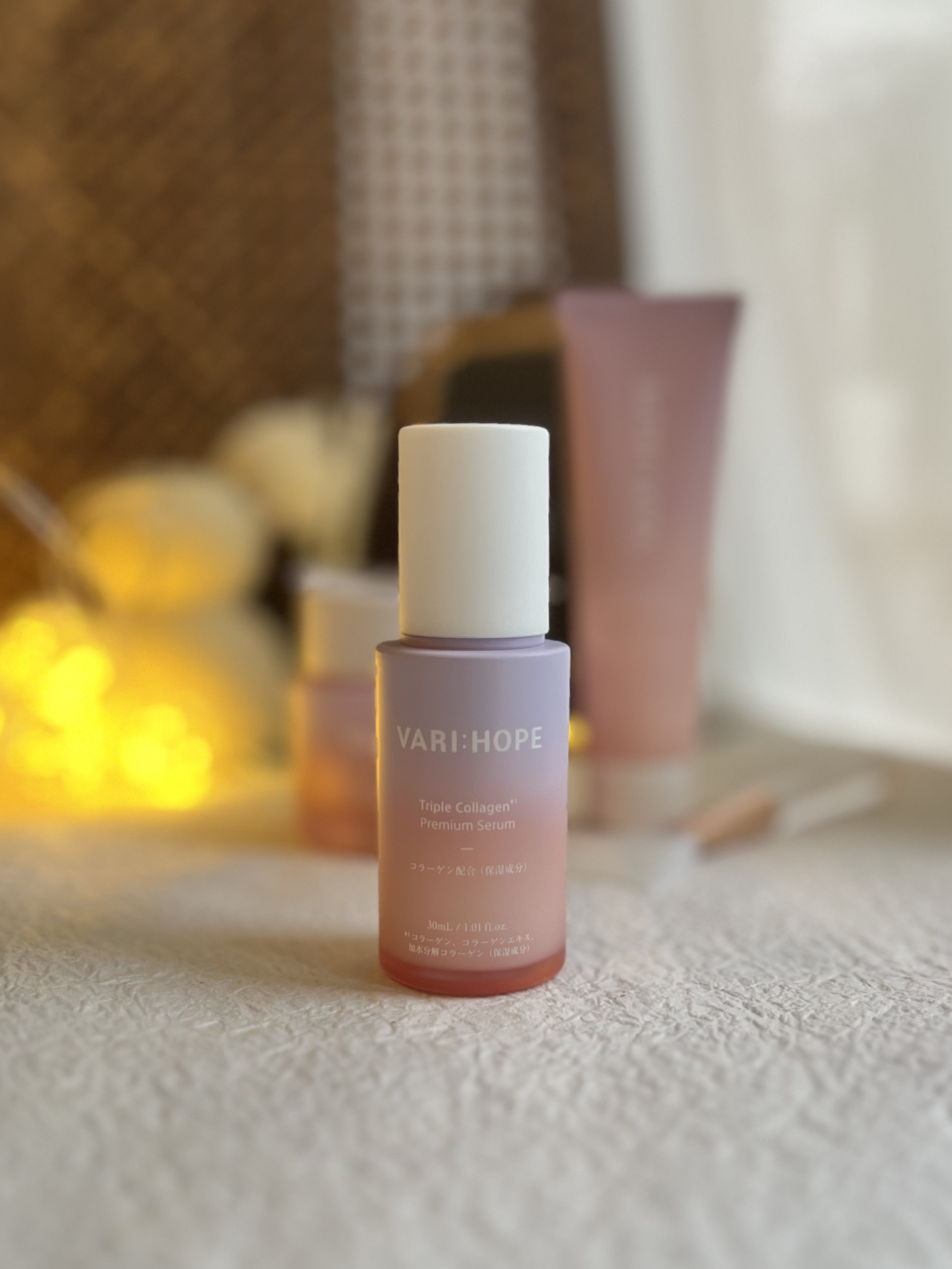トリプルコラーゲンカスタマイジングクリーム/VARI:HOPE/フェイスクリームを使ったクチコミ（2枚目）