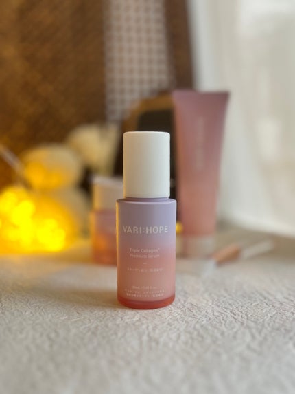 トリプルコラーゲンプレミアムクリームマスク/VARI:HOPE/フェイスクリームを使ったクチコミ(2枚目)