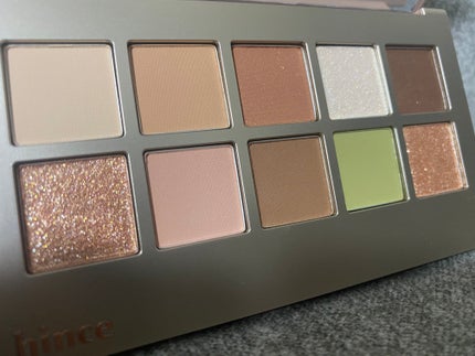 ニューデップスアイシャドウパレット/hince/アイシャドウパレットを使ったクチコミ(2枚目)