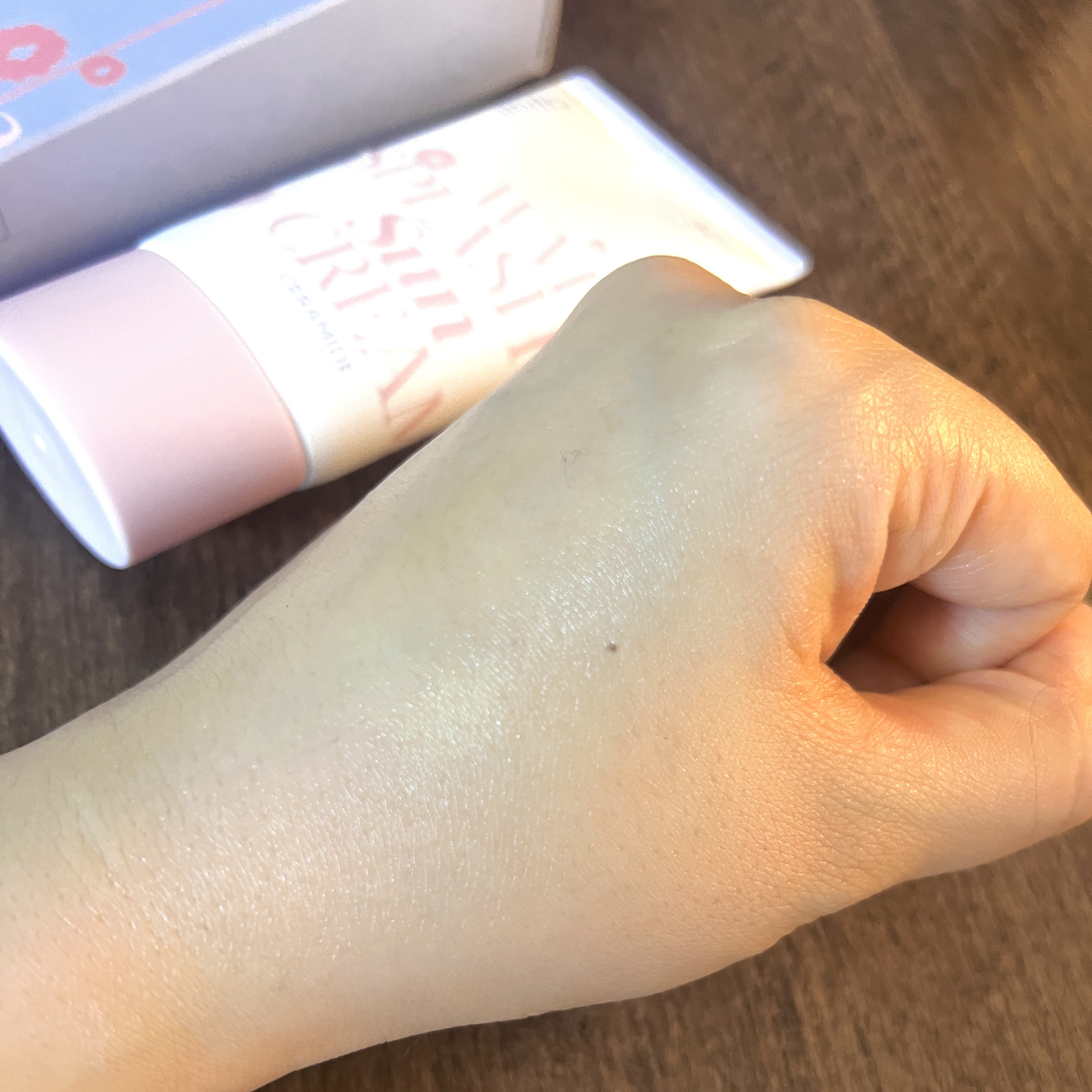 ウォータースプラッシュサンクリーム セラミド/espoir/日焼け止めクリームを使ったクチコミ（3枚目）