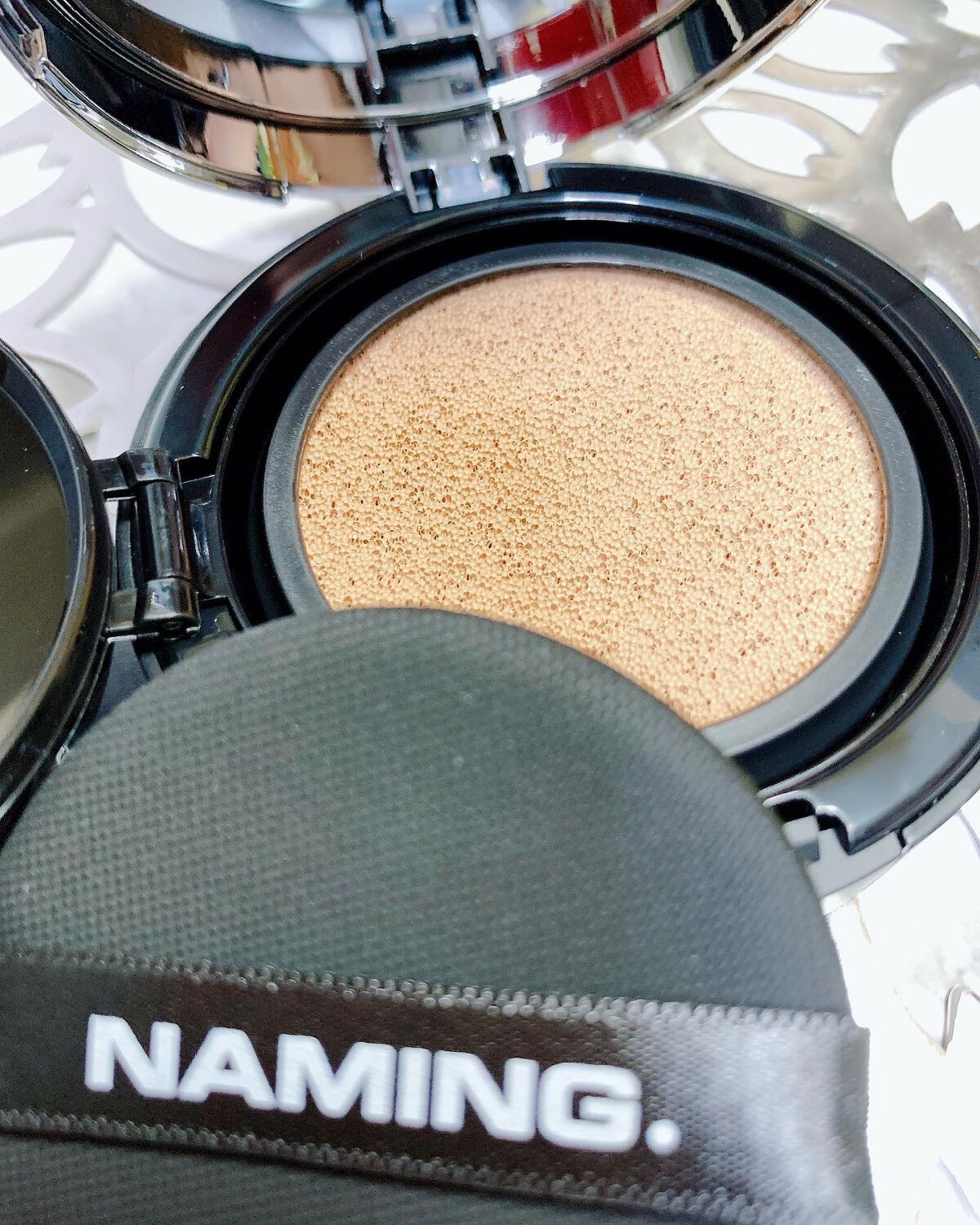 ネーミング レイヤード フィットクッション/NAMING./クッションファンデーションを使ったクチコミ（3枚目）