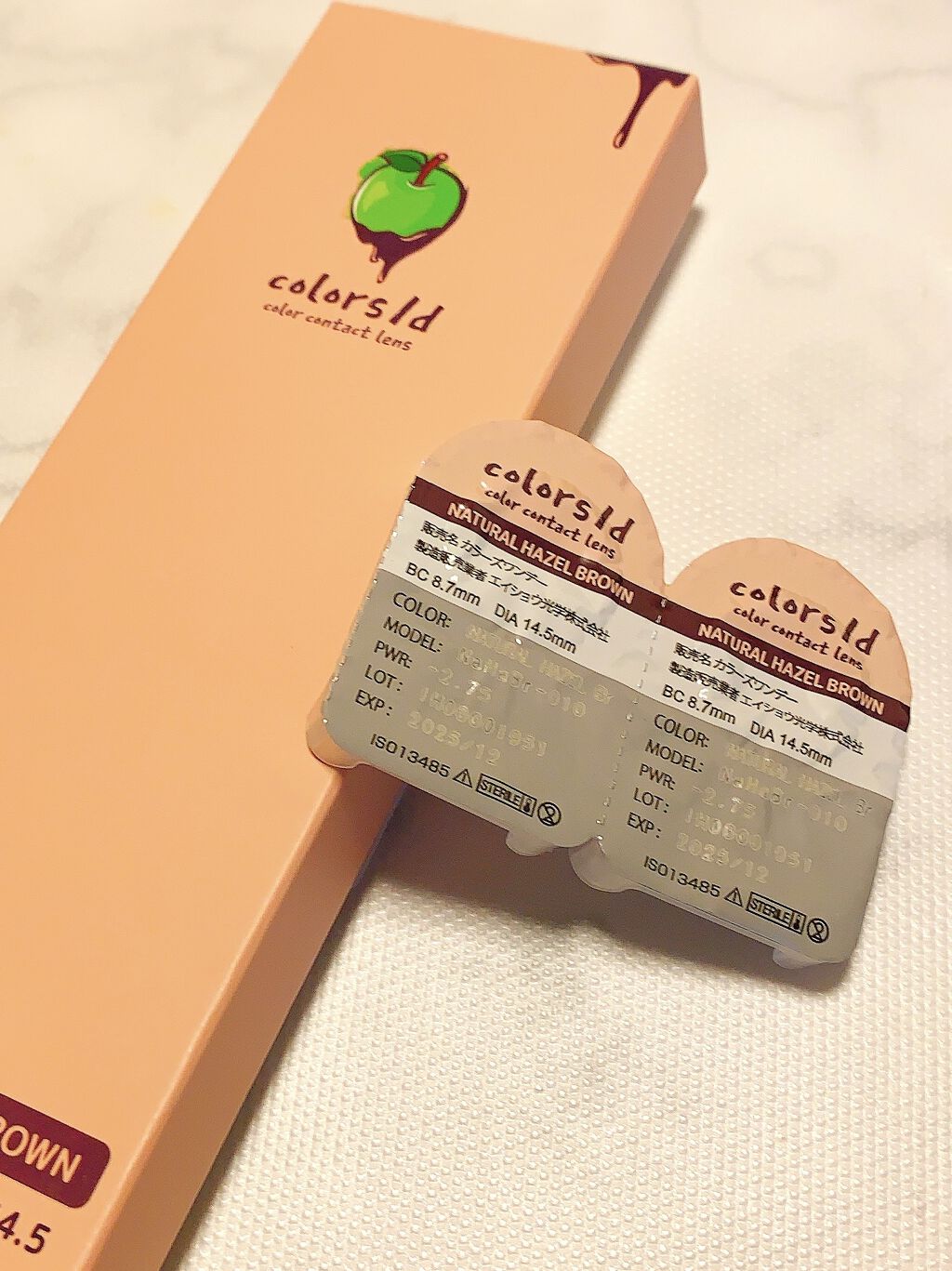 colors 1day/colors/ワンデー（１DAY）カラコンを使ったクチコミ（1枚目）