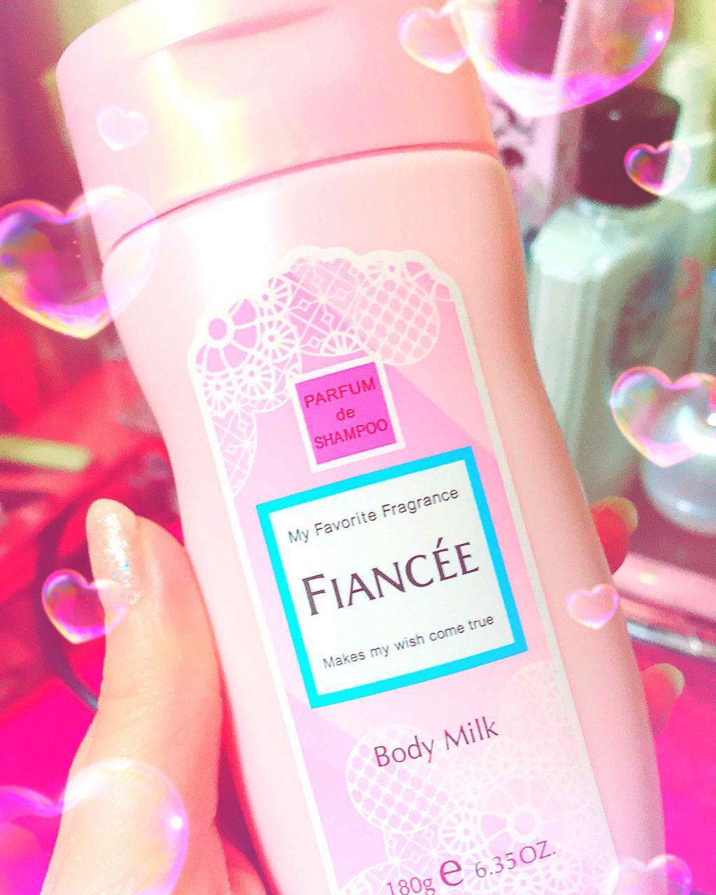 ボディミルクローション ピュアシャンプーの香り/フィアンセ/ボディローションを使ったクチコミ(1枚目)