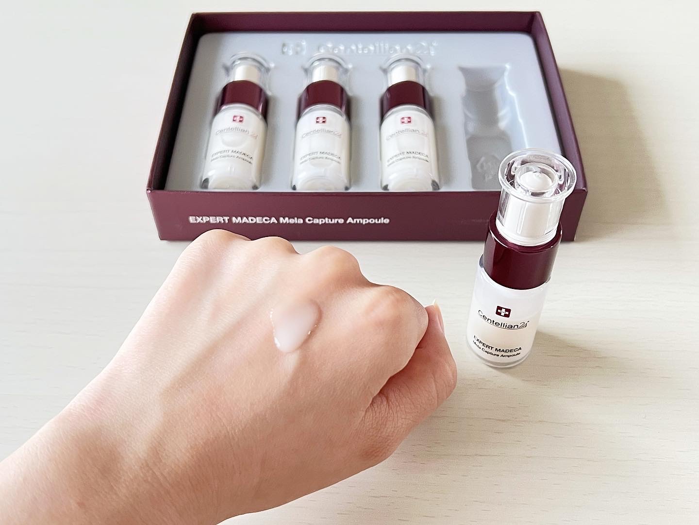 メラキャプチャーアンプルRX/センテリアン24/美容液を使ったクチコミ（2枚目）