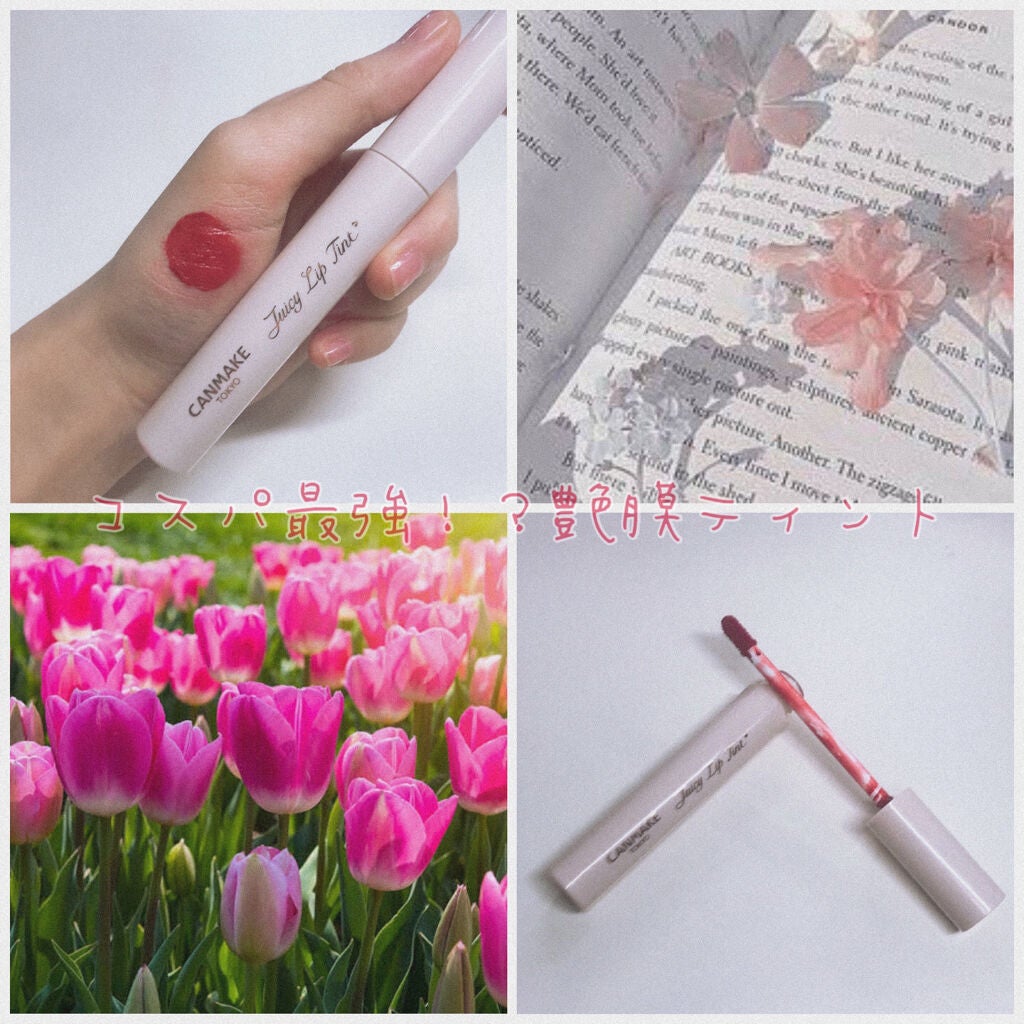 ジューシーリップティント/キャンメイク/口紅を使ったクチコミ(1枚目)