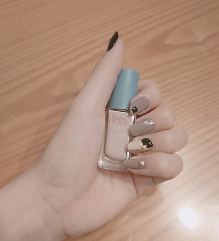 Somptueux(ソンプチュー) ネイルポリッシュ/DAISO/マニキュアを使ったクチコミ(3枚目)