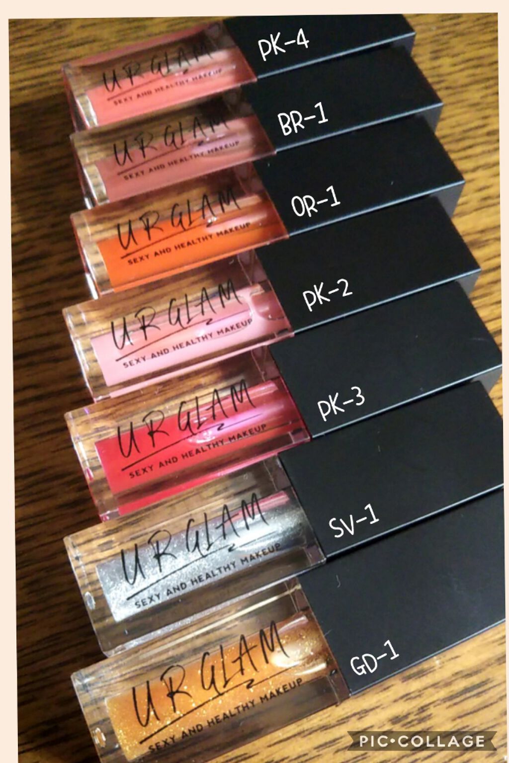 UR GLAM LIP OIL/U R GLAM/リップグロスを使ったクチコミ(1枚目)