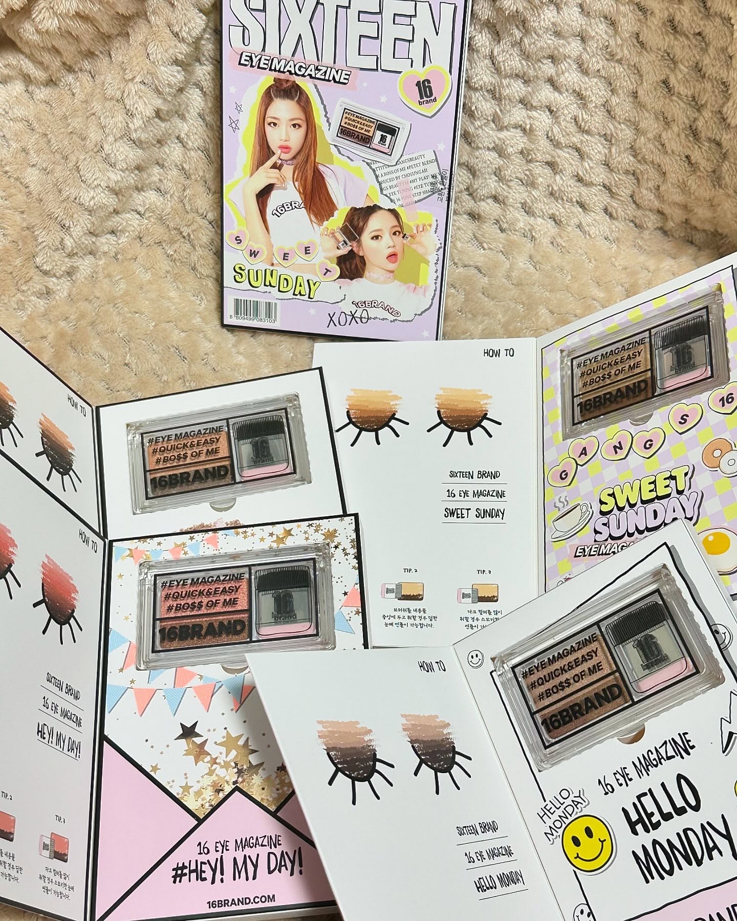 16 EYE MAGAZINE/16BRAND/アイシャドウパレットを使ったクチコミ（2枚目）