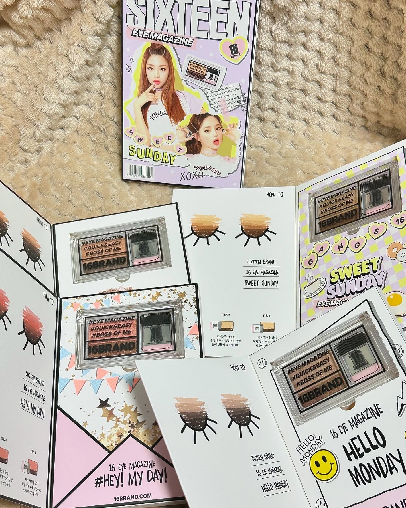 16 EYE MAGAZINE/16BRAND/アイシャドウパレットを使ったクチコミ(2枚目)