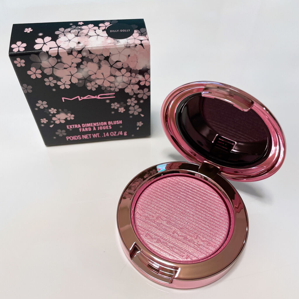 エクストラ ディメンション ブラッシュ M·A·C BLACK CHERRY/M・A・C/パウダーチークを使ったクチコミ（1枚目）