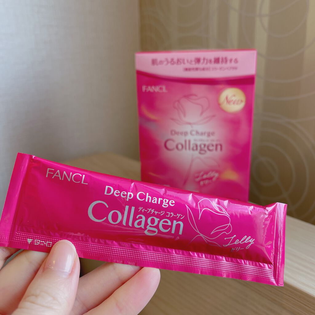 ディープチャージ  コラーゲン スティックゼリー/ファンケル/美容サプリメントを使ったクチコミ（1枚目）