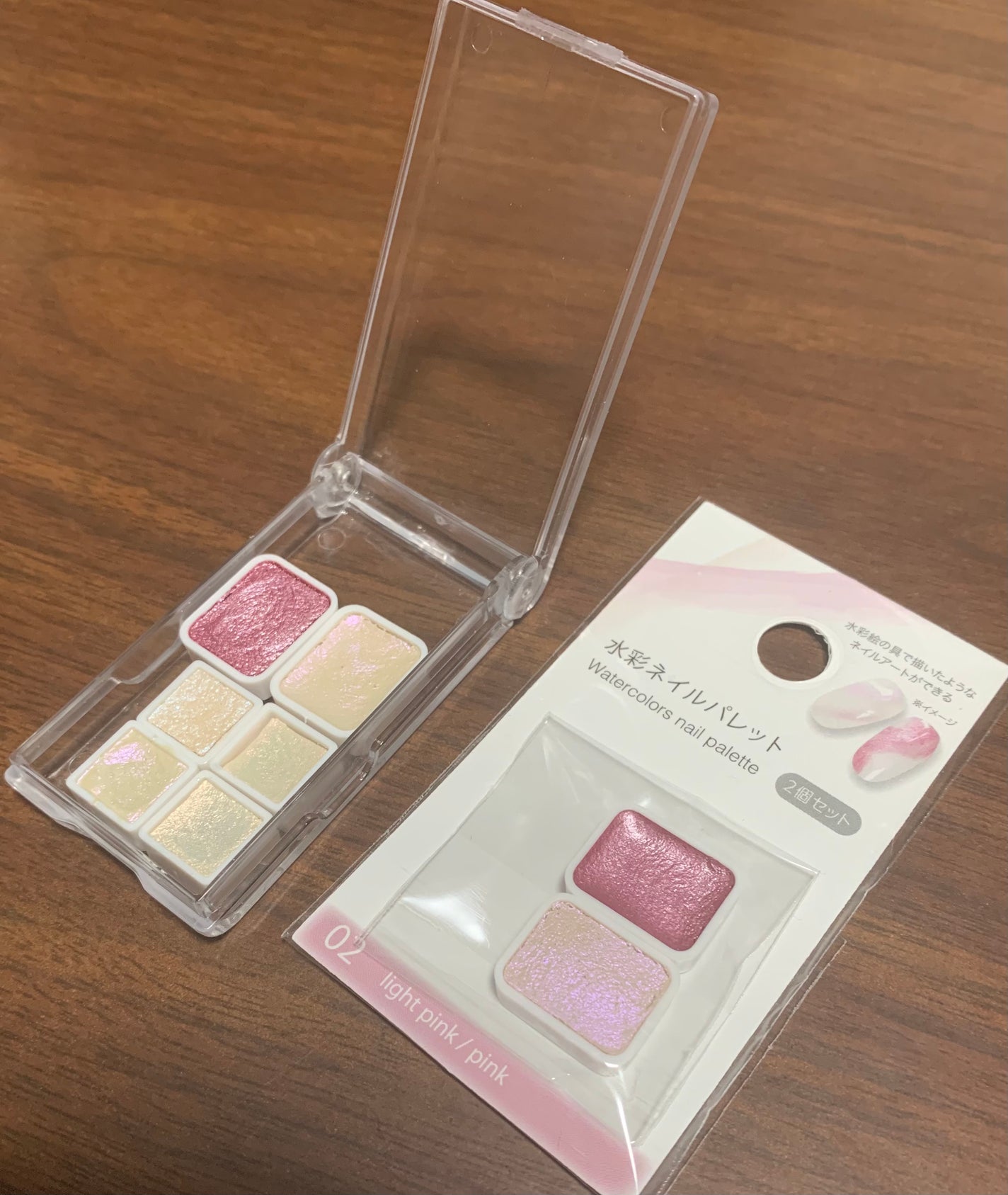 水彩ネイルパレット/DAISO/ネイル用品を使ったクチコミ(10枚目)