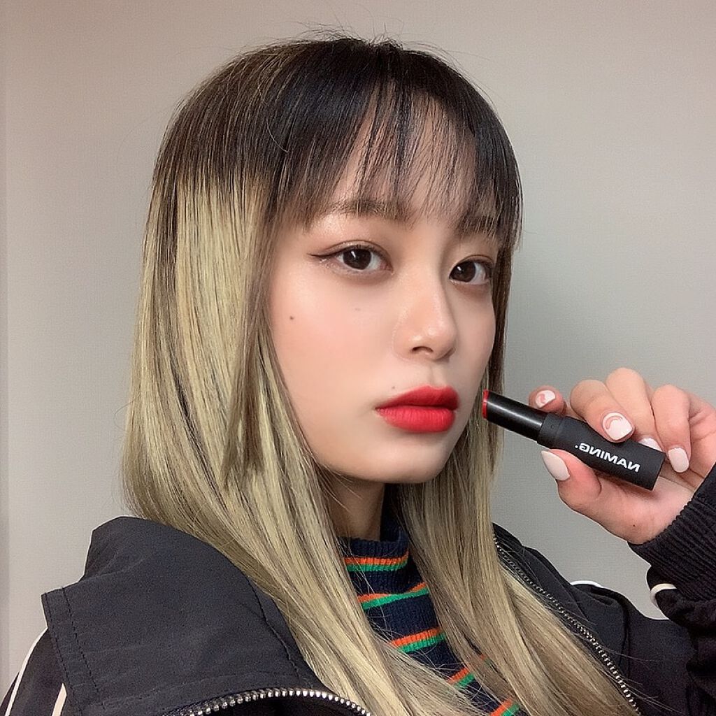 スマッジセミマットリップスティック/NAMING./口紅を使ったクチコミ（2枚目）