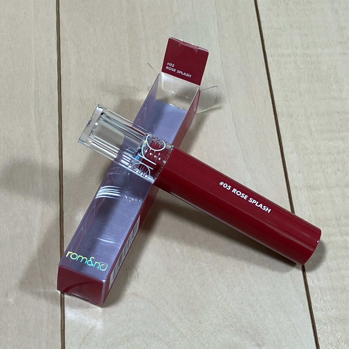 グラスティングウォーターティント/rom&nd/リップティントを使ったクチコミ(1枚目)