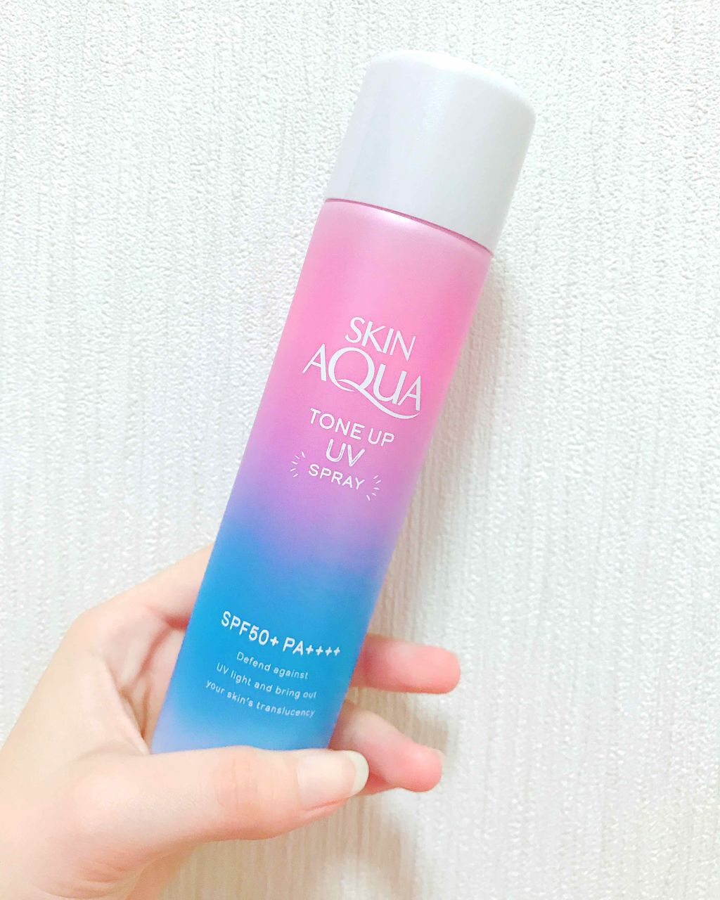 スキンアクア トーンアップUVスプレー/スキンアクア/日焼け止めミスト・スプレーを使ったクチコミ（1枚目）