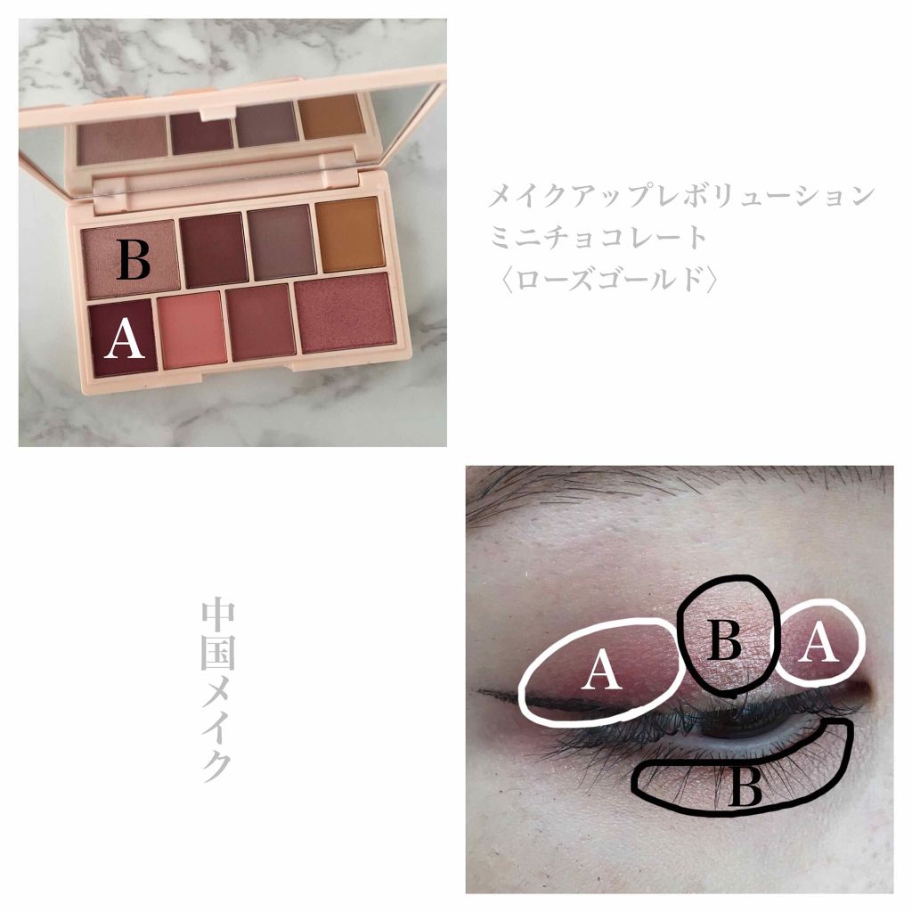 ミニチョコレートアイシャドウパレット/MAKEUP REVOLUTION/アイシャドウパレットを使ったクチコミ(2枚目)