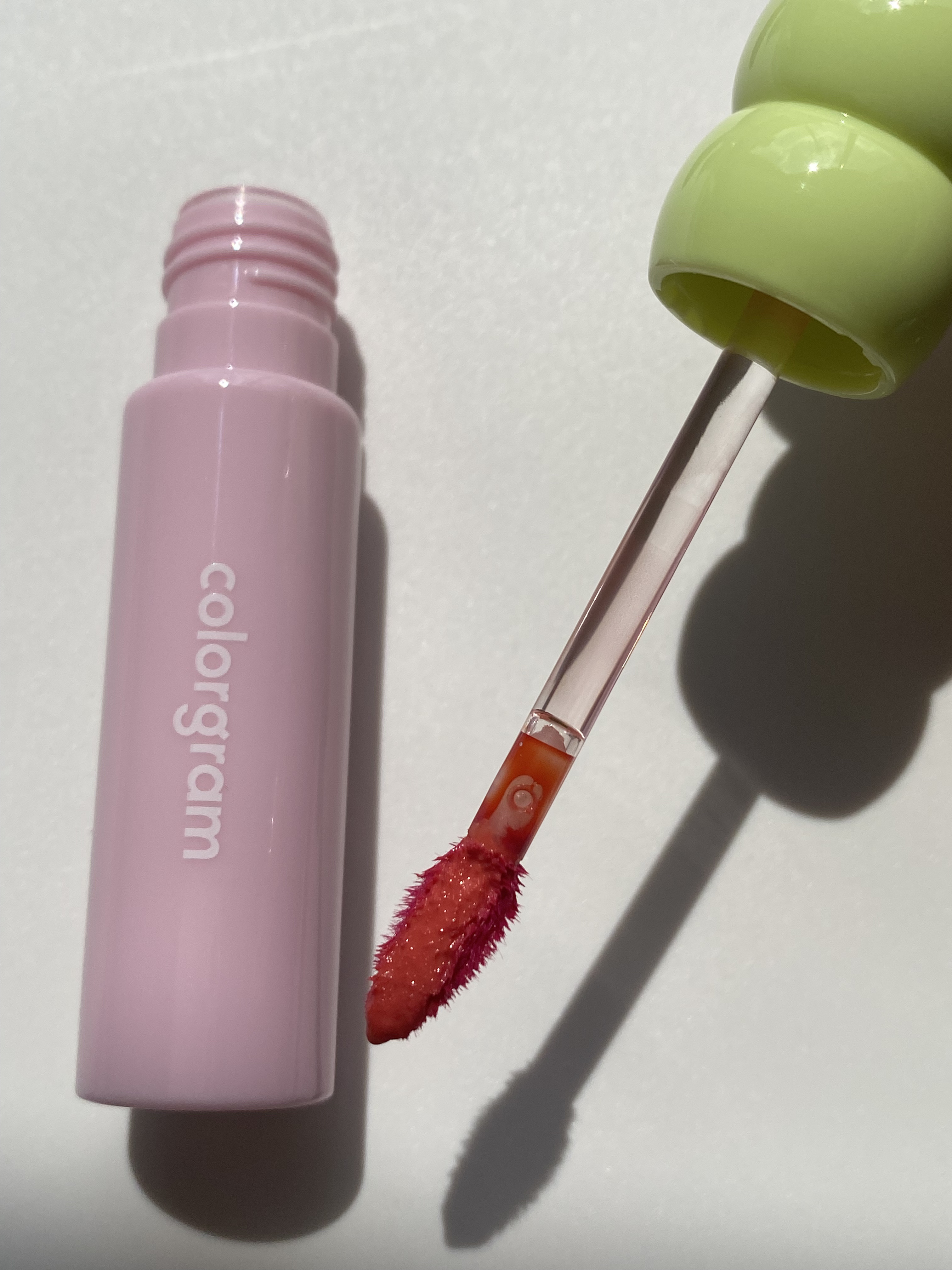 タンフルグラスティント/Colorgram/リップティントを使ったクチコミ（3枚目）