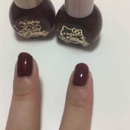 サンリオネイル/DAISO/マニキュアを使ったクチコミ(2枚目)