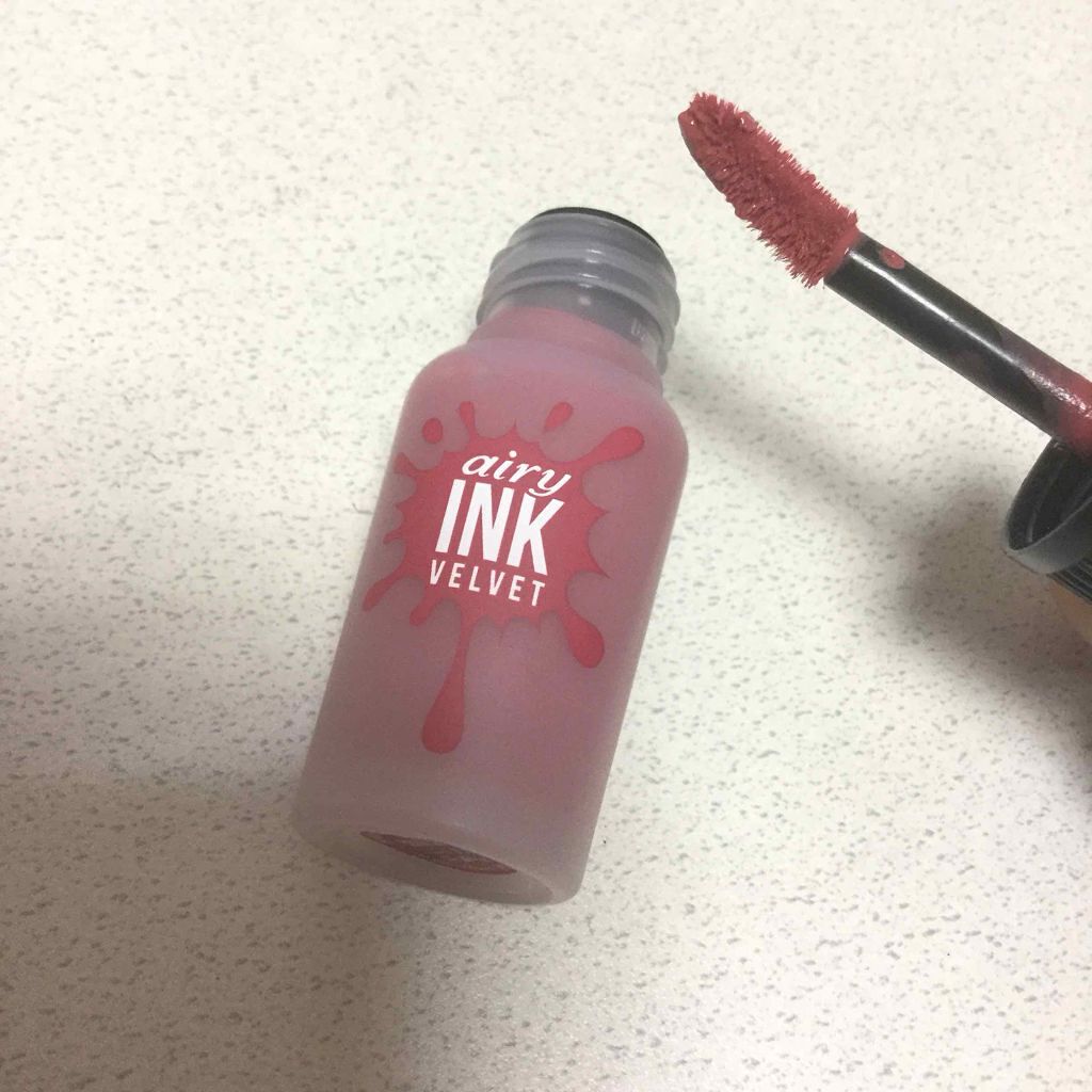 インク エアリー ベルベット/PERIPERA/口紅を使ったクチコミ（2枚目）