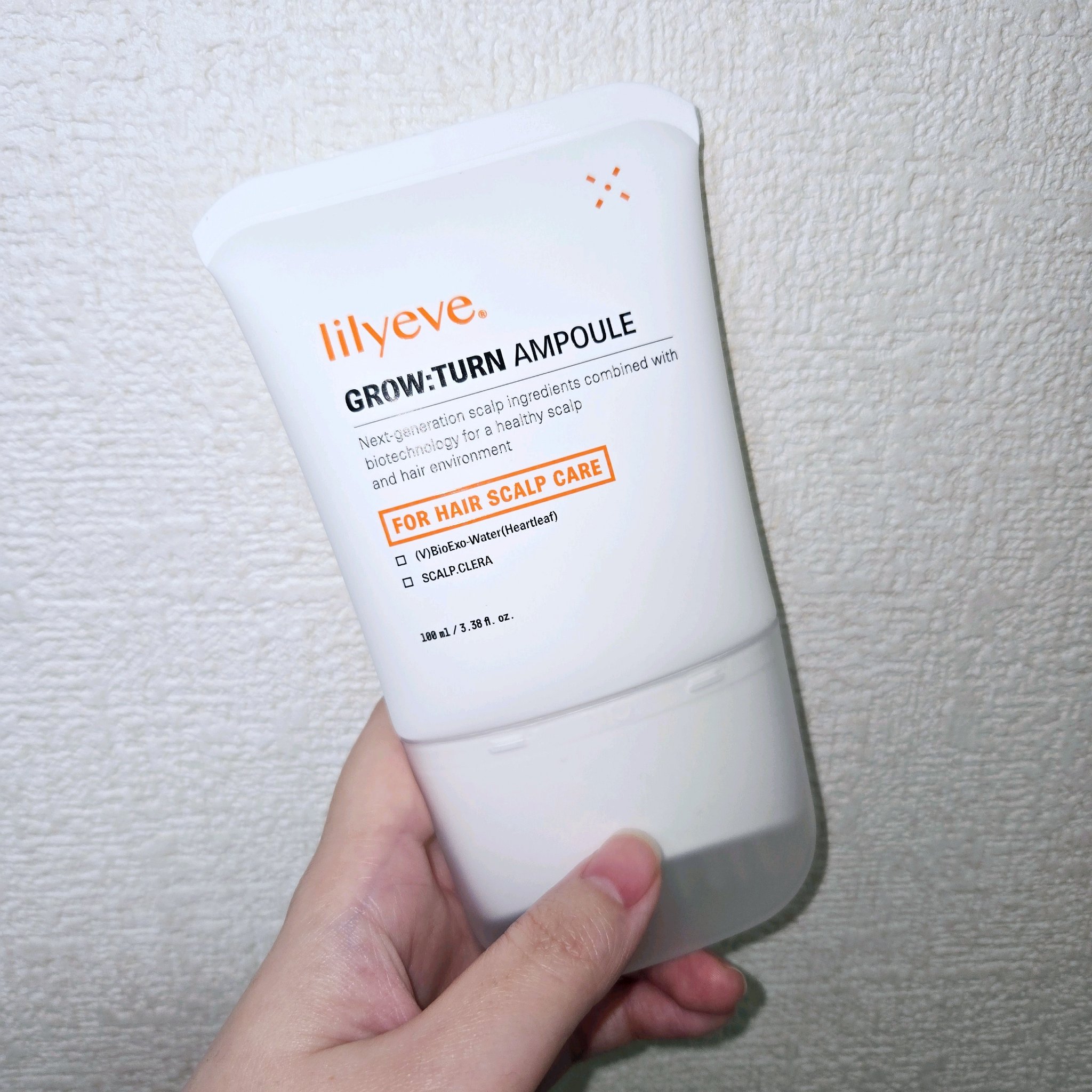 グローターン 100ml/リリーイブ/頭皮ローションを使ったクチコミ（1枚目）