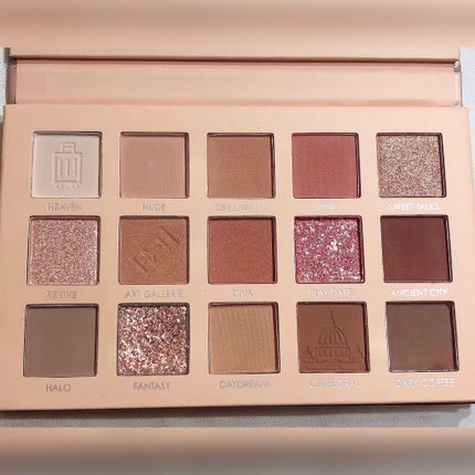 GO TRAVEL 15色アイシャドウパレット/FOCALLURE/アイシャドウパレットを使ったクチコミ(3枚目)