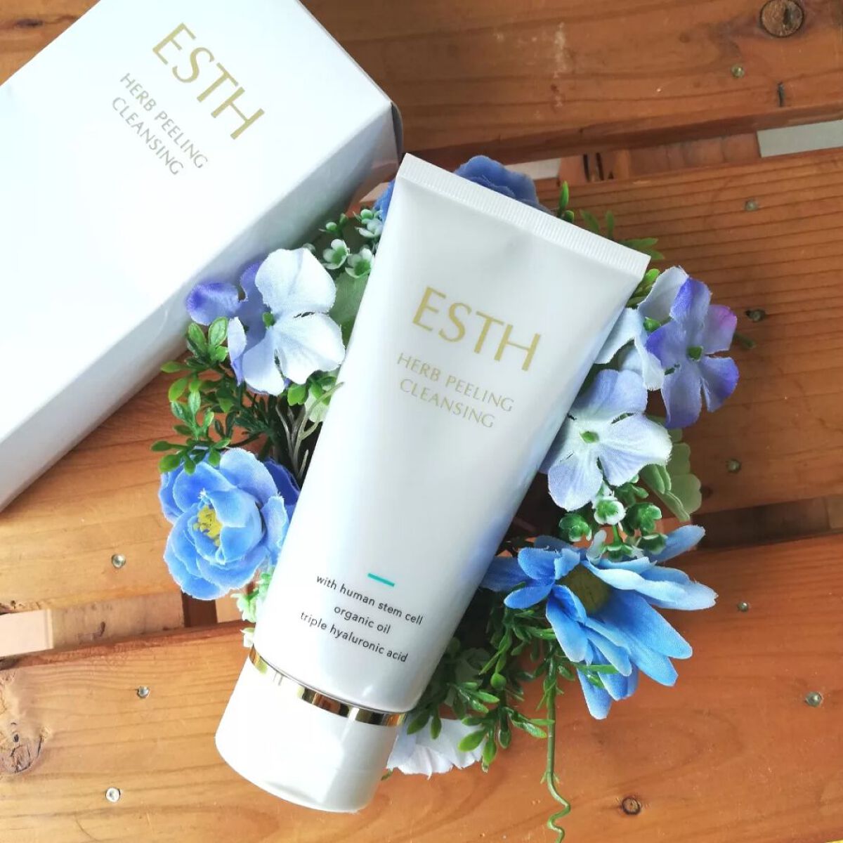 ハーブピーリングクレンジング/ESTH/クレンジングジェルを使ったクチコミ(1枚目)